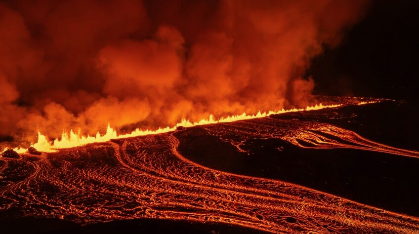 Vullkani në Islandë shpërthen për herë të shtatë brenda një viti