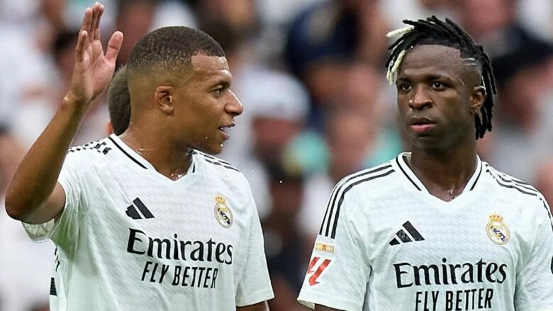 Real Madridi konfirmon rolet e Vinicius Jr dhe Mbappe në fushë